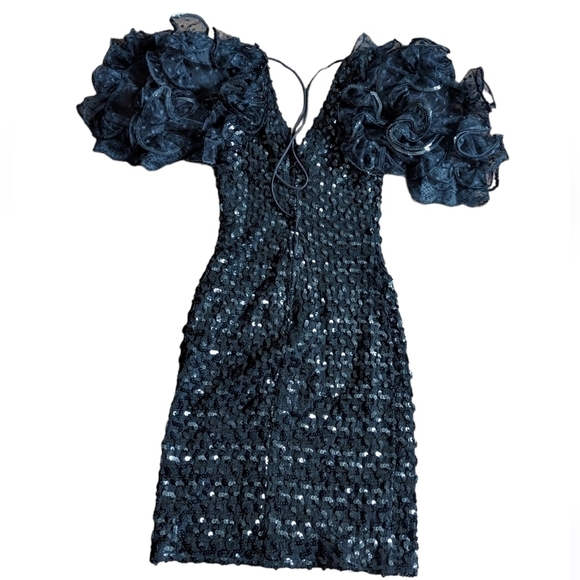 HP. Vintage LORIANN Cocktail Dress - Picture 14 of 16